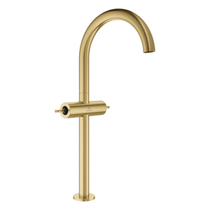 [21161GN0] Atrio Single Hole Two-Handle Vessel Sink Faucet without Handles, 1.2 GPM (4.5 L/min) - Brushed Cool Sunrise