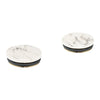 [48456000] Atrio Private Collection White Attica Caesarstone Handle Inserts (Pair) - WHITE ATTICA CAESARSTONE