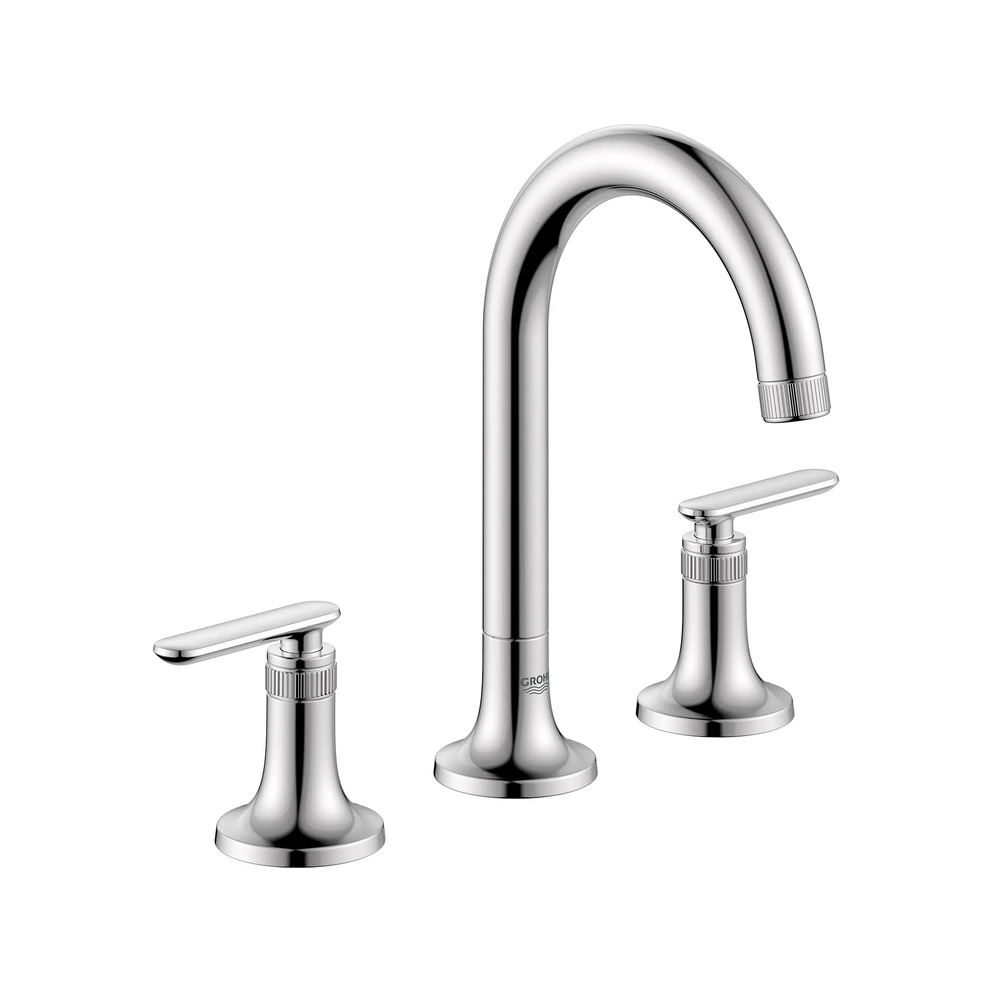 Listra Deck Mount Widespread Bathroom Faucet, 1.2gpm (4.5L/min) // GROHE STARLIGHT CHROME // 268340_Listra_SiloRight_1062210000_1062570000_0001_SEPTEMBER2024_0_CDNwebp.webp