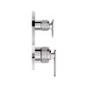 [1062350000] Listra 2-Handle Pressure Balance Valve Trim with 3-Way Diverter with Cartridge - GROHE StarLight Chrome