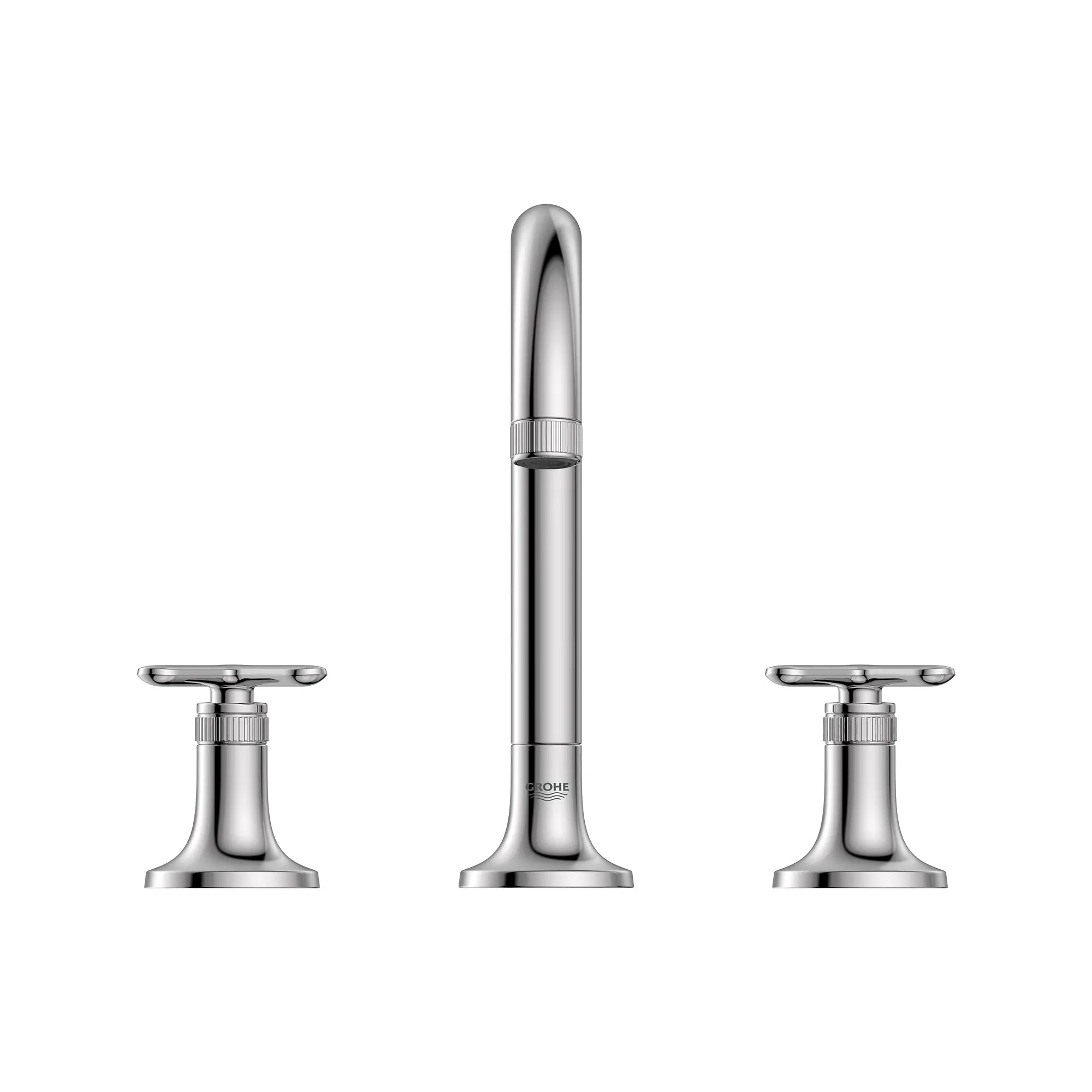 Listra Deck Mount Widespread Bathroom Faucet, 1.2gpm (4.5L/min) // GROHE STARLIGHT CHROME // 268386_Listra_SiloStraight_1062210000_1062380000_0001_SEPTEMBER2024_0_CDNwebp.webp