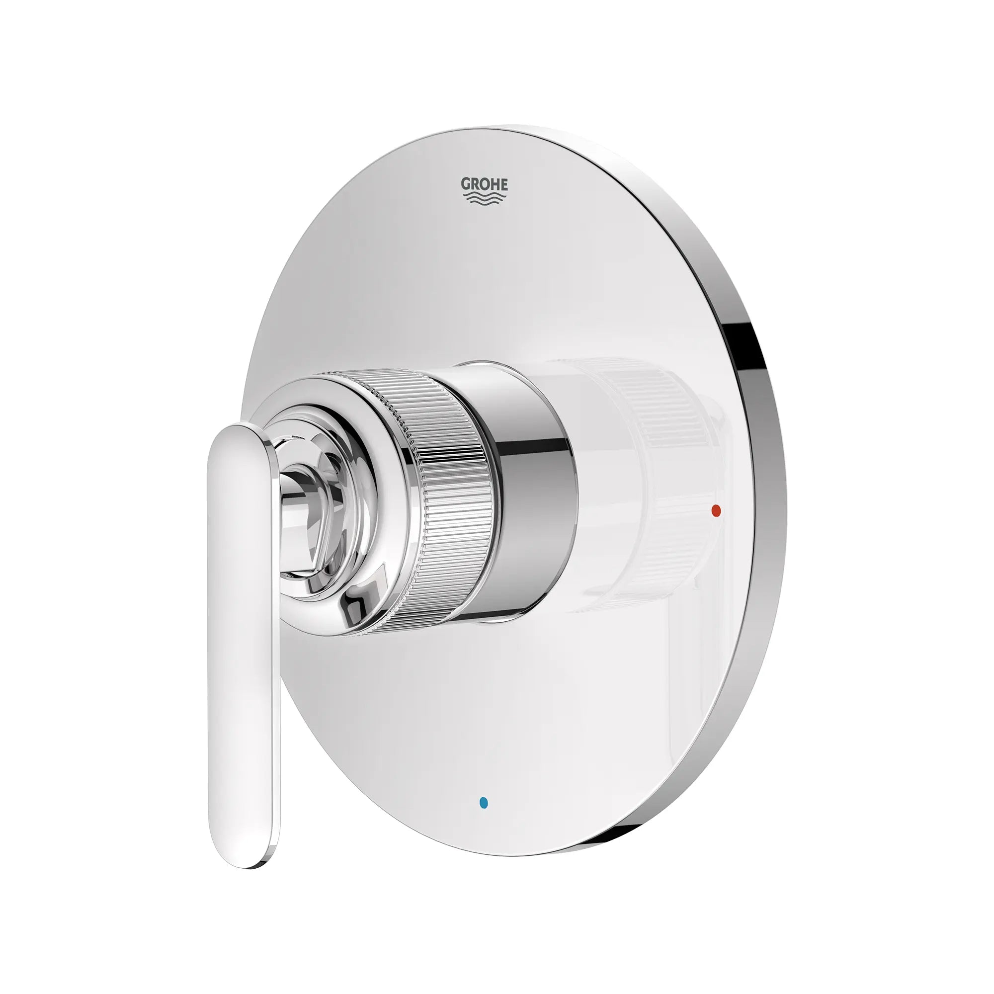 Listra Pressure Balance Valve Trim with Cartridge // GROHE STARLIGHT CHROME // 268402_Listra_SiloLeft_1061760000_0001_SEPTEMBER2024_0_CDNwebp.webp