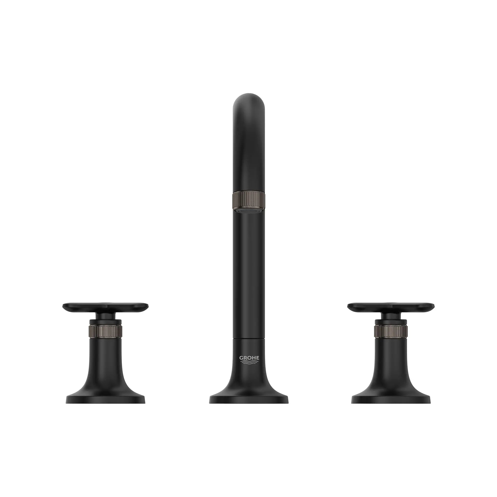 Listra Deck Mount Widespread Bathroom Faucet, 1.2gpm (4.5L/min) // MATTE BLACK // 268483_Listra_SiloStraight_1062212430_1062382430_0001_SEPTEMBER2024_0_CDNwebp.webp