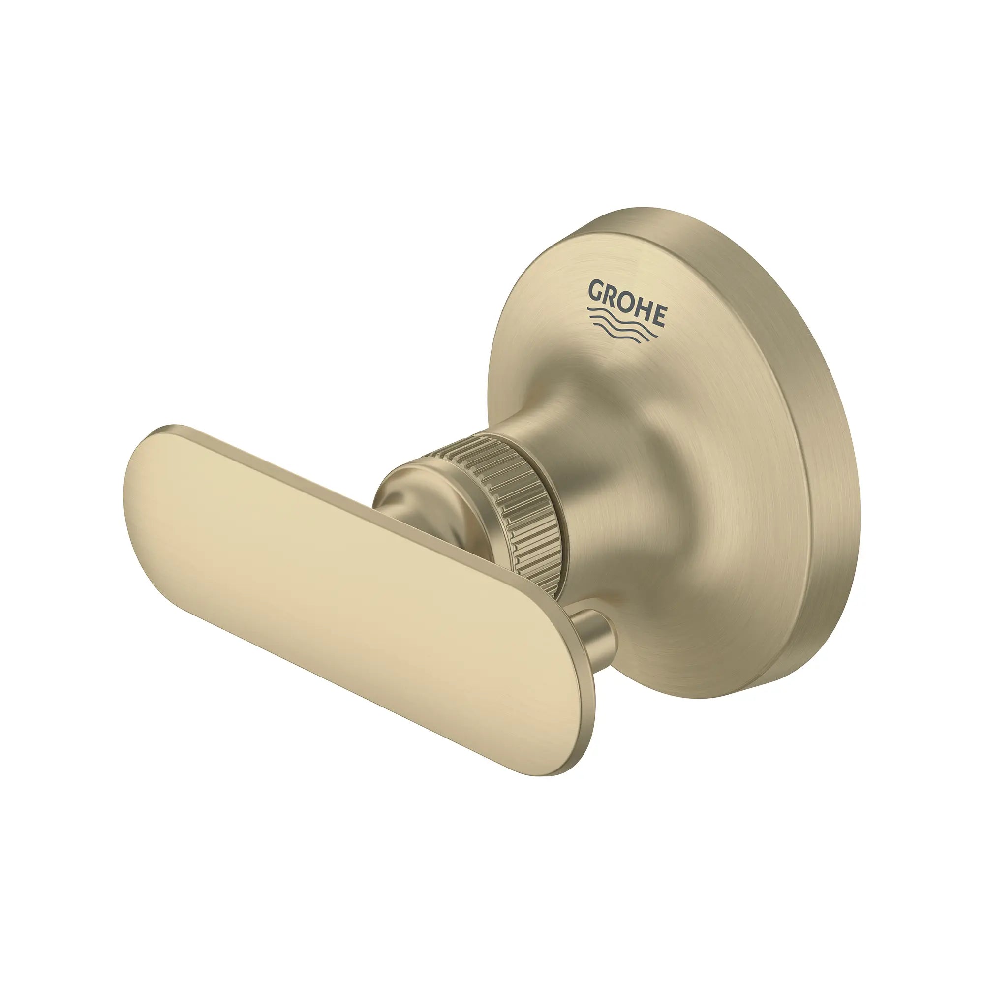Listra Robe Hook // BRUSHED NICKEL INFINITYFINISH // 268515_Listra_SiloLeft_106245EN00_0001_SEPTEMBER2024_0_CDNwebp.webp