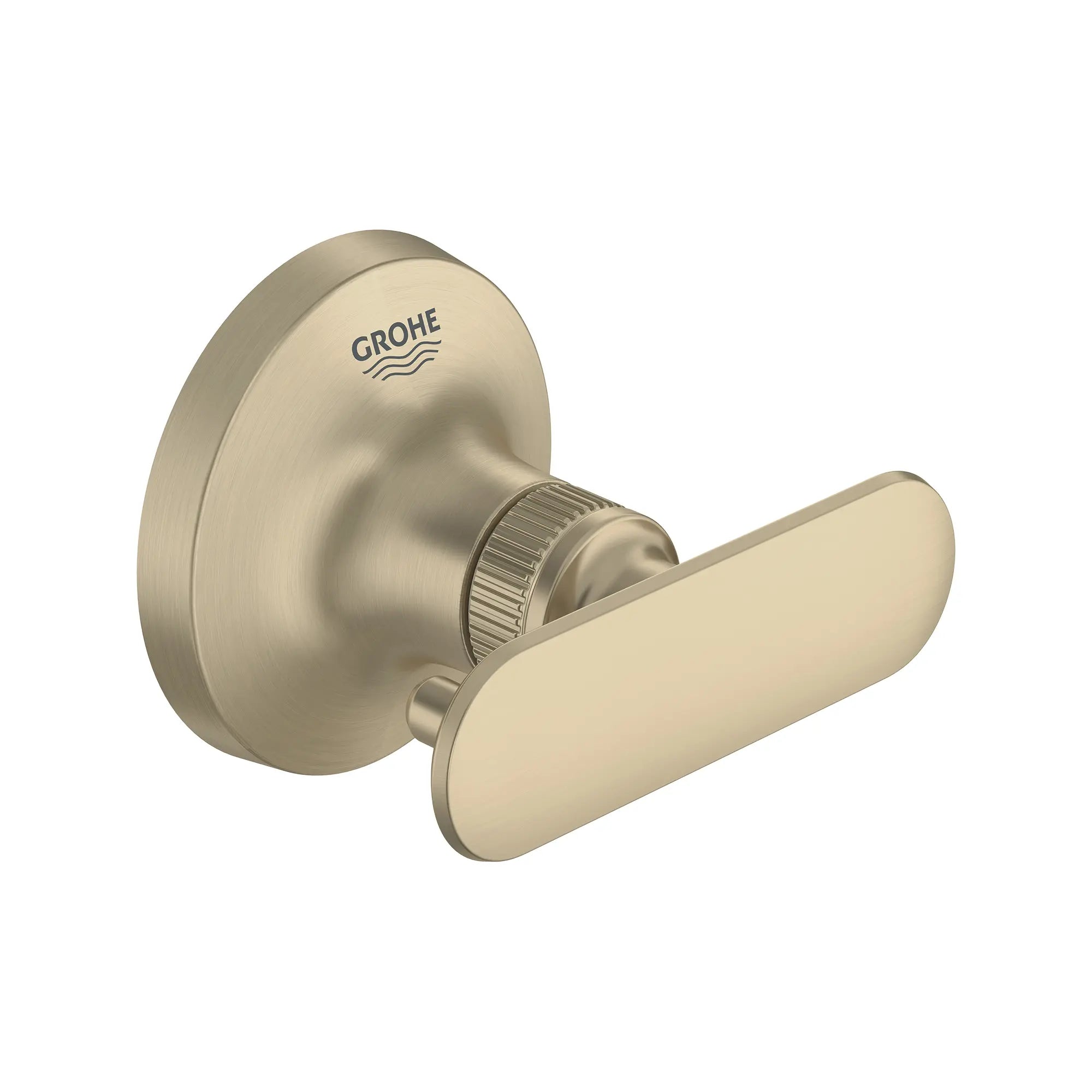 Listra Robe Hook // BRUSHED NICKEL INFINITYFINISH // 268538_Listra_SiloRight_106245EN00_0001_SEPTEMBER2024_0_CDNwebp.webp