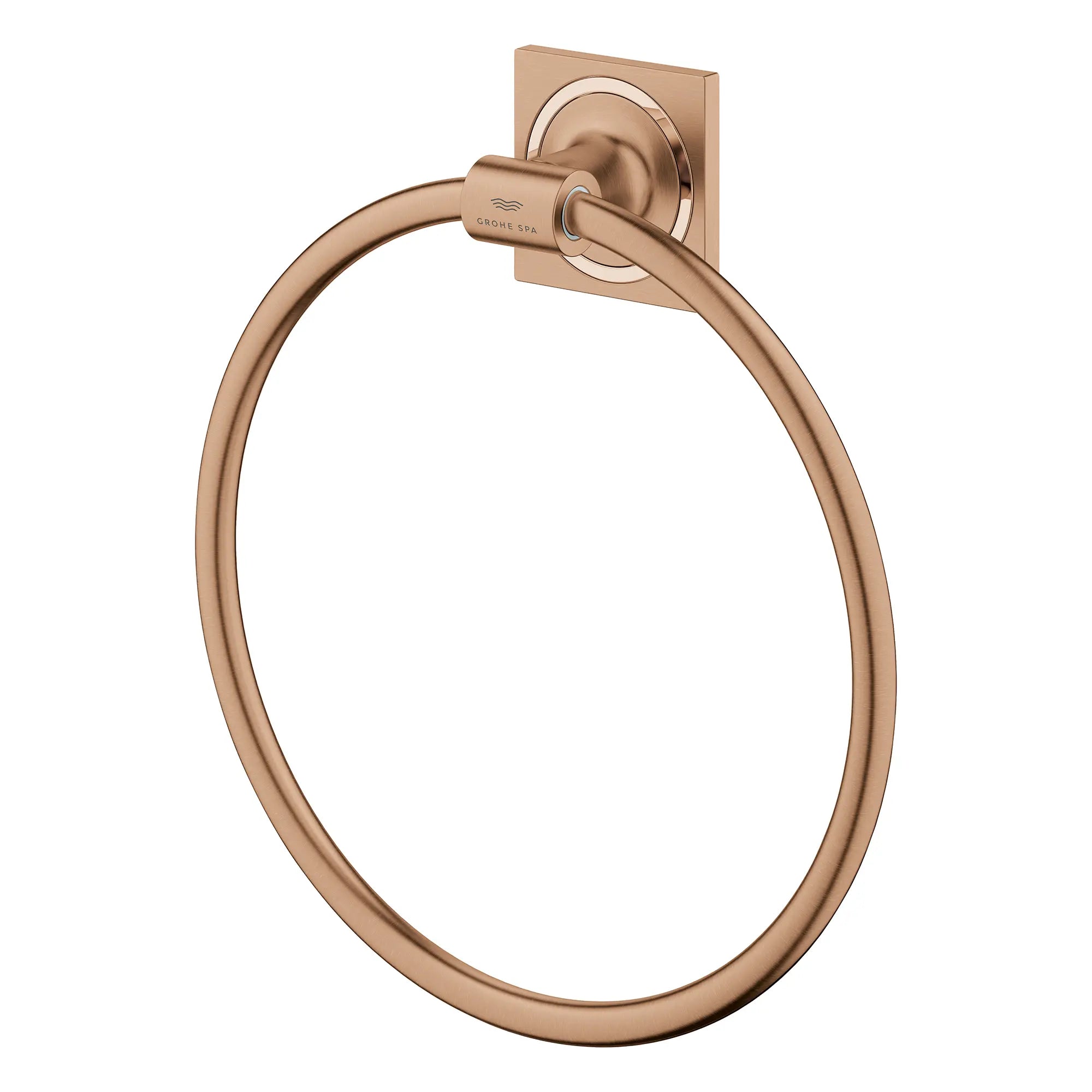 Allure Towel Ring // BRUSHED WARM SUNSET // 269153_Allure_SiloLeft_40339DL1_0001_August2025_0_CDNwebp.webp