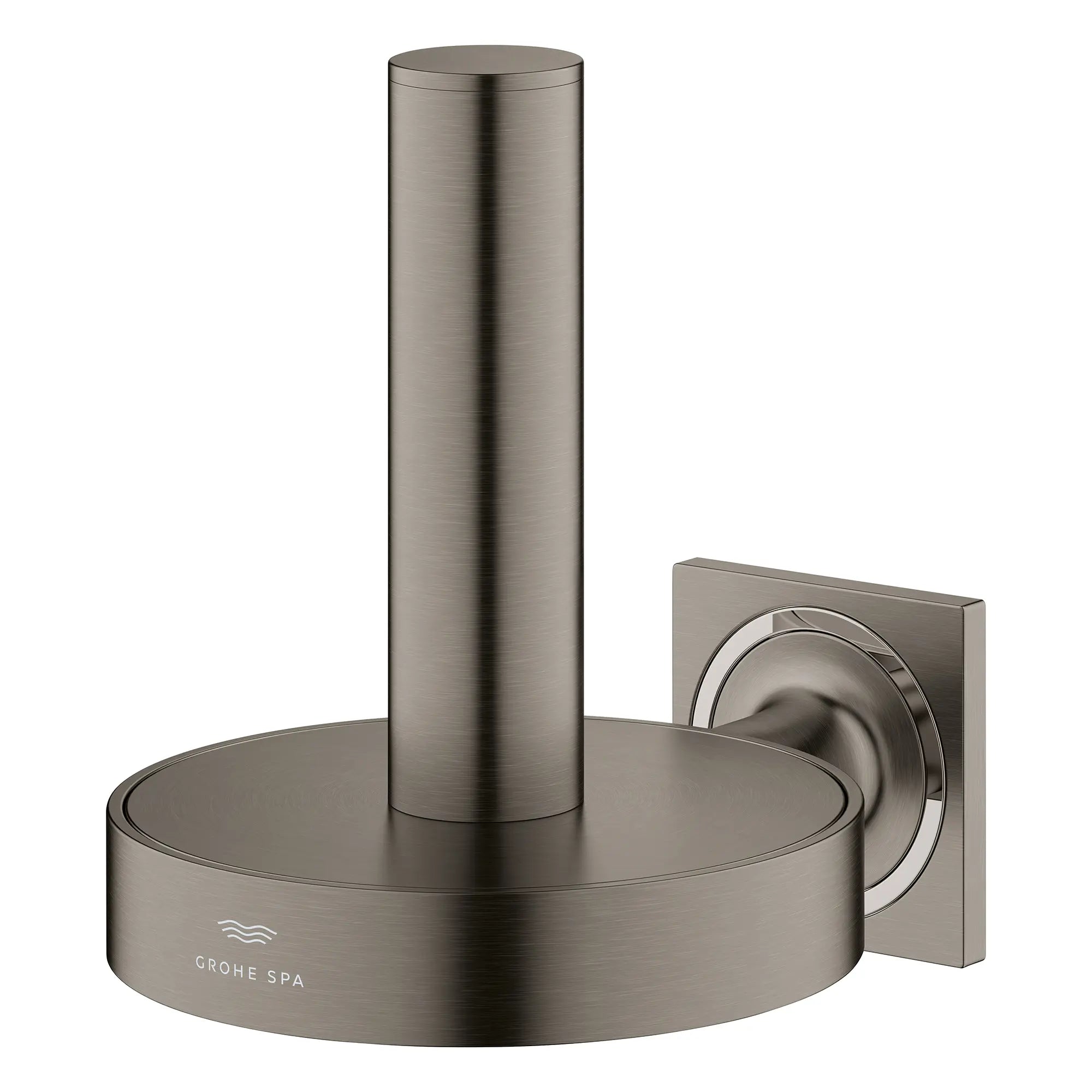 Allure Reserve Toilet Paper Holder // BRUSHED HARD GRAPHITE // 269157_Allure_SiloLeft_40956AL1_0001_August2025_0_CDNwebp.webp
