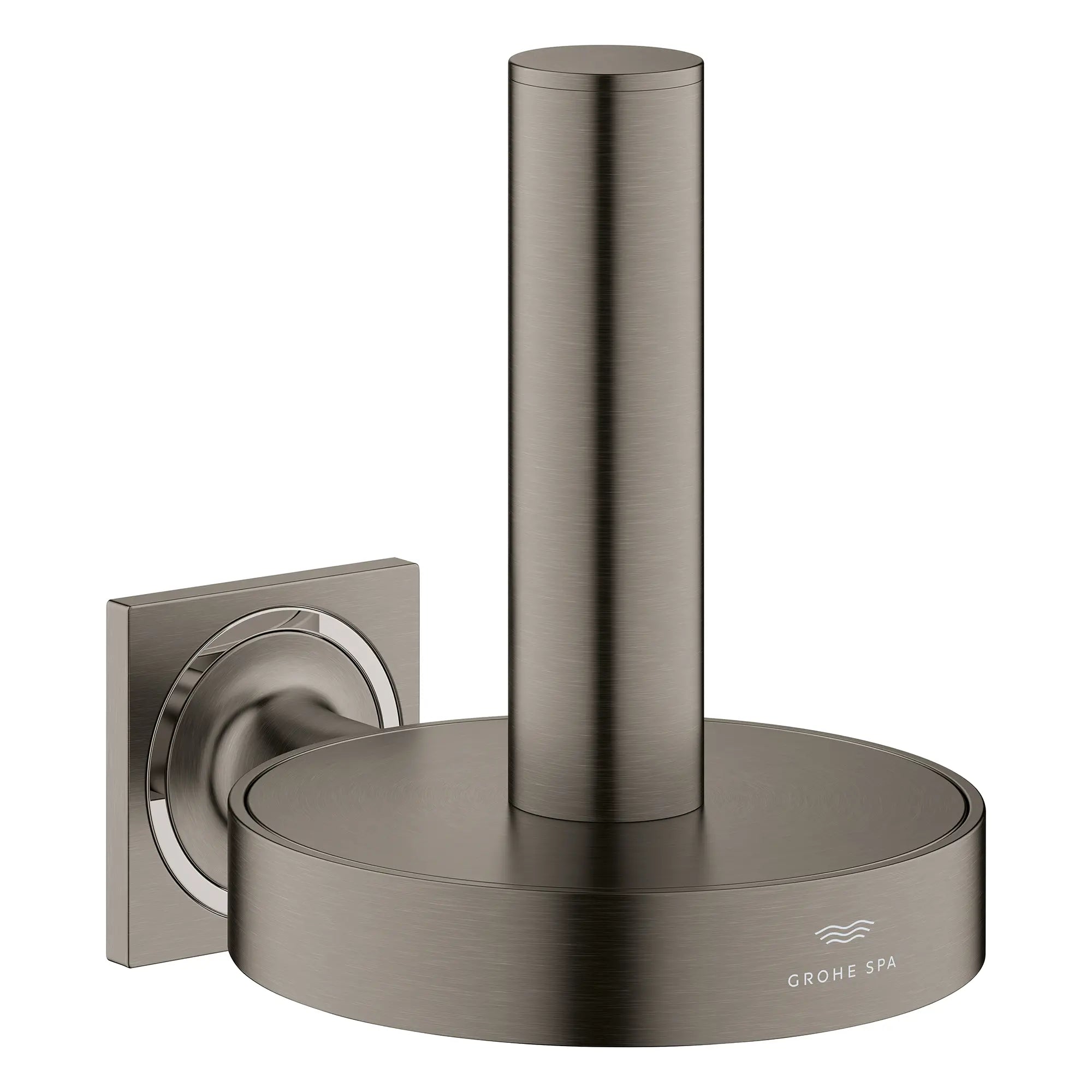 Allure Reserve Toilet Paper Holder // BRUSHED HARD GRAPHITE // 269159_Allure_SiloRight_40956AL1_0001_August2025_0_CDNwebp.webp