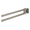 [40342AL1] Allure 24" Double Towel Bar - Brushed Hard Graphite