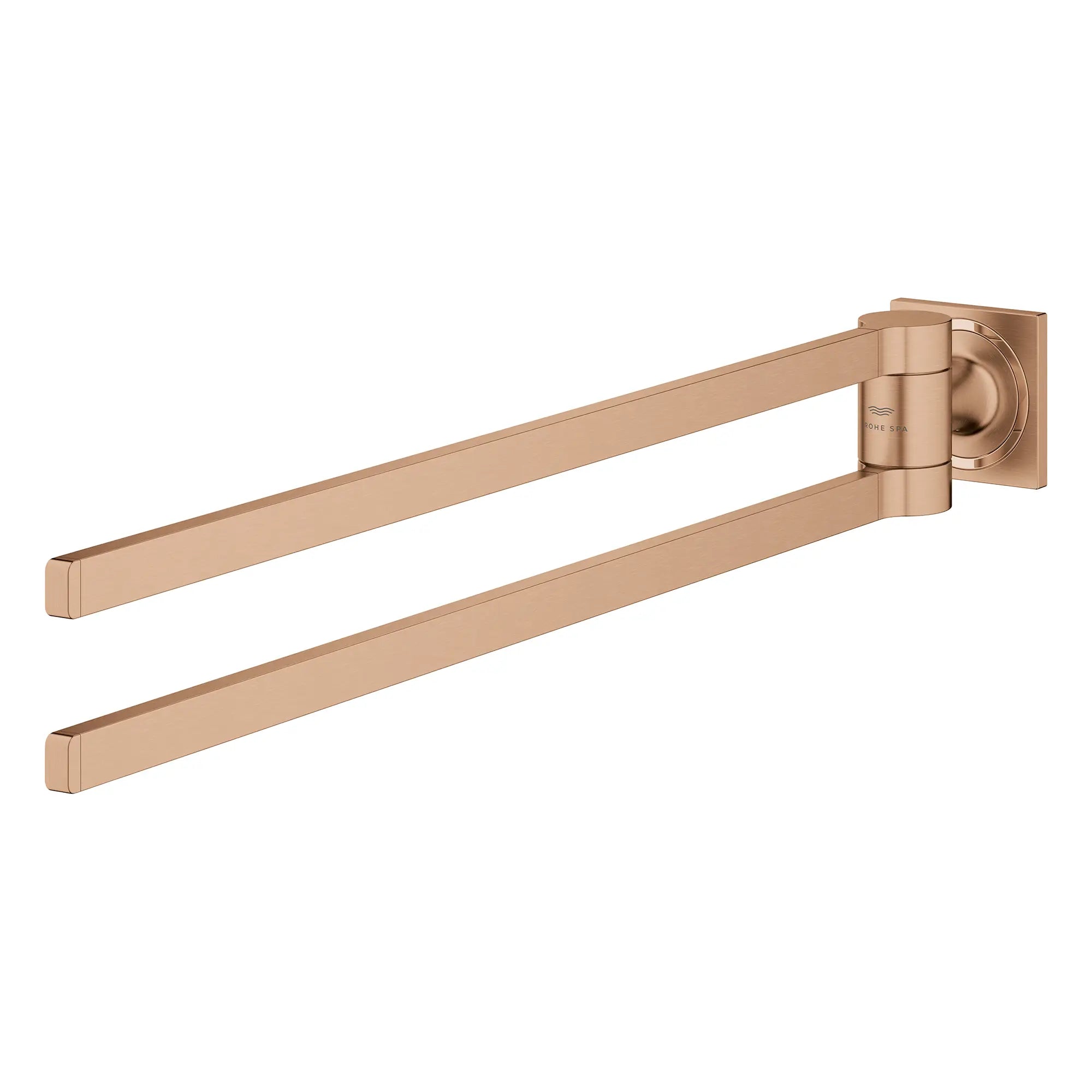 Allure 24" Double Towel Bar // BRUSHED WARM SUNSET // 269171_Allure_SiloLeft_40342DL1_0001_August2025_0_CDNwebp.webp
