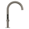 [21146AL0] Atrio Single Hole Two-Handle L-Size Bathroom Faucet without Handles, 1.2 GPM (4.5 L/min) - Brushed Hard Graphite
