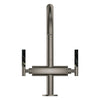 [21146AL0] Atrio Single Hole Two-Handle L-Size Bathroom Faucet without Handles, 1.2 GPM (4.5 L/min) - Brushed Hard Graphite