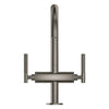 [21146AL0] Atrio Single Hole Two-Handle L-Size Bathroom Faucet without Handles, 1.2 GPM (4.5 L/min) - Brushed Hard Graphite