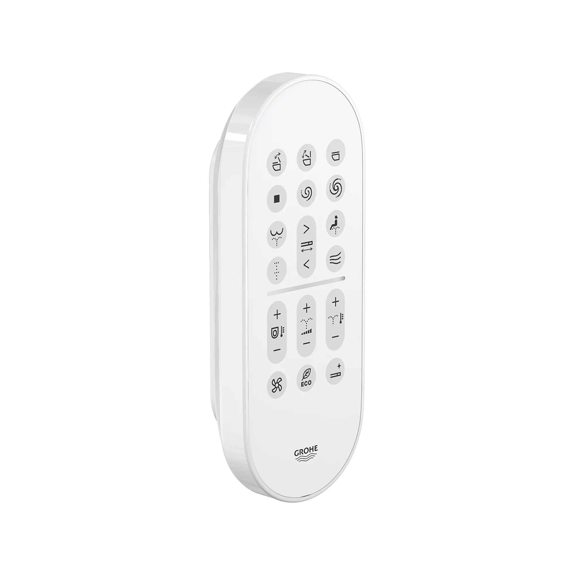 Electronic Bidet Toilet, 1.28/0.8 gpf (4.8/3.0 Lpf) // ALPINE WHITE // 269305_Sensia_Remote_SiloRight_131886SH00.020_0001_JULY2025_0_CDNwebp.webp