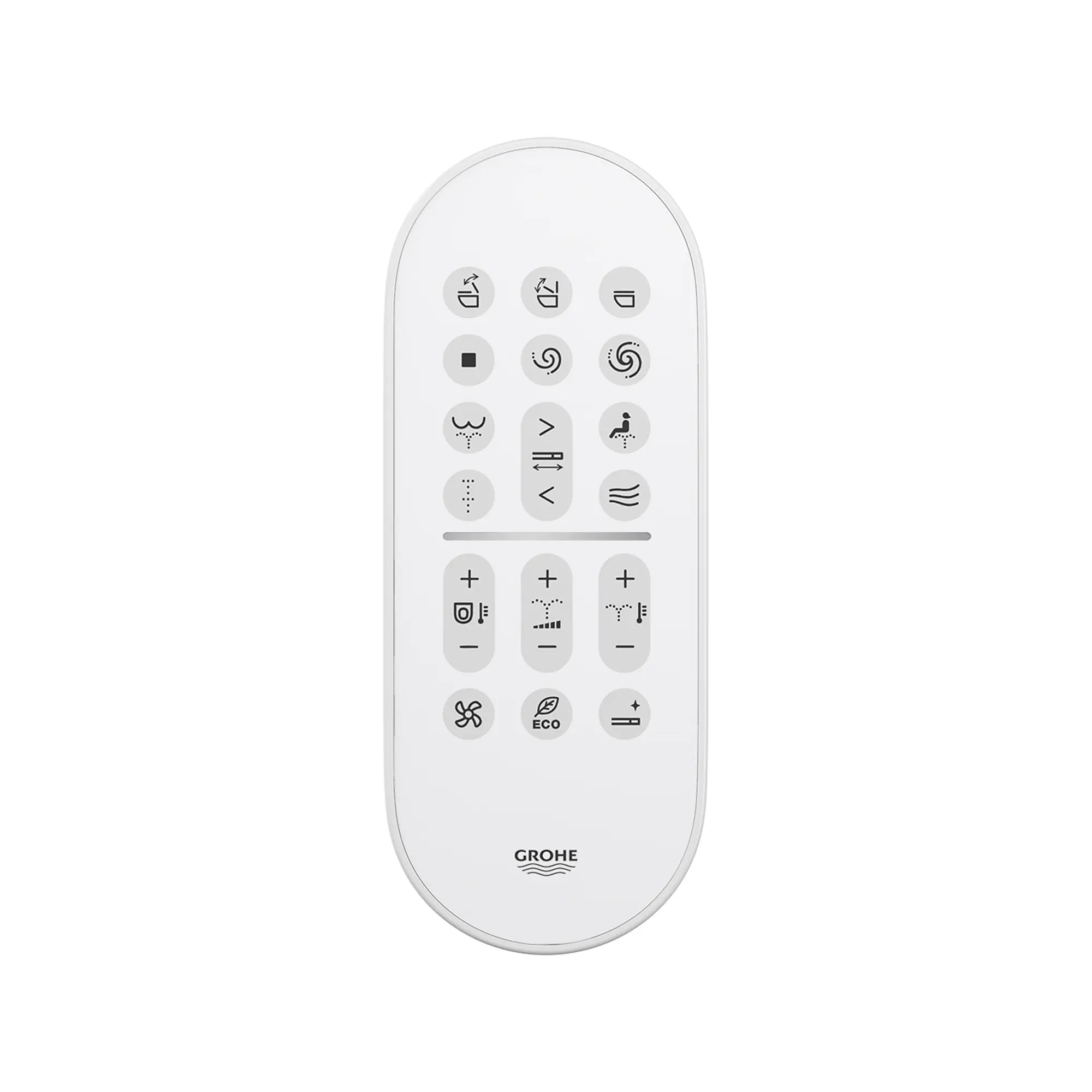 Electronic Bidet Toilet, 1.28/0.8 gpf (4.8/3.0 Lpf) // ALPINE WHITE // 269306_Sensia_Remote_SiloFront_131886SH00.020_0001_JULY2025_0_CDNwebp.webp