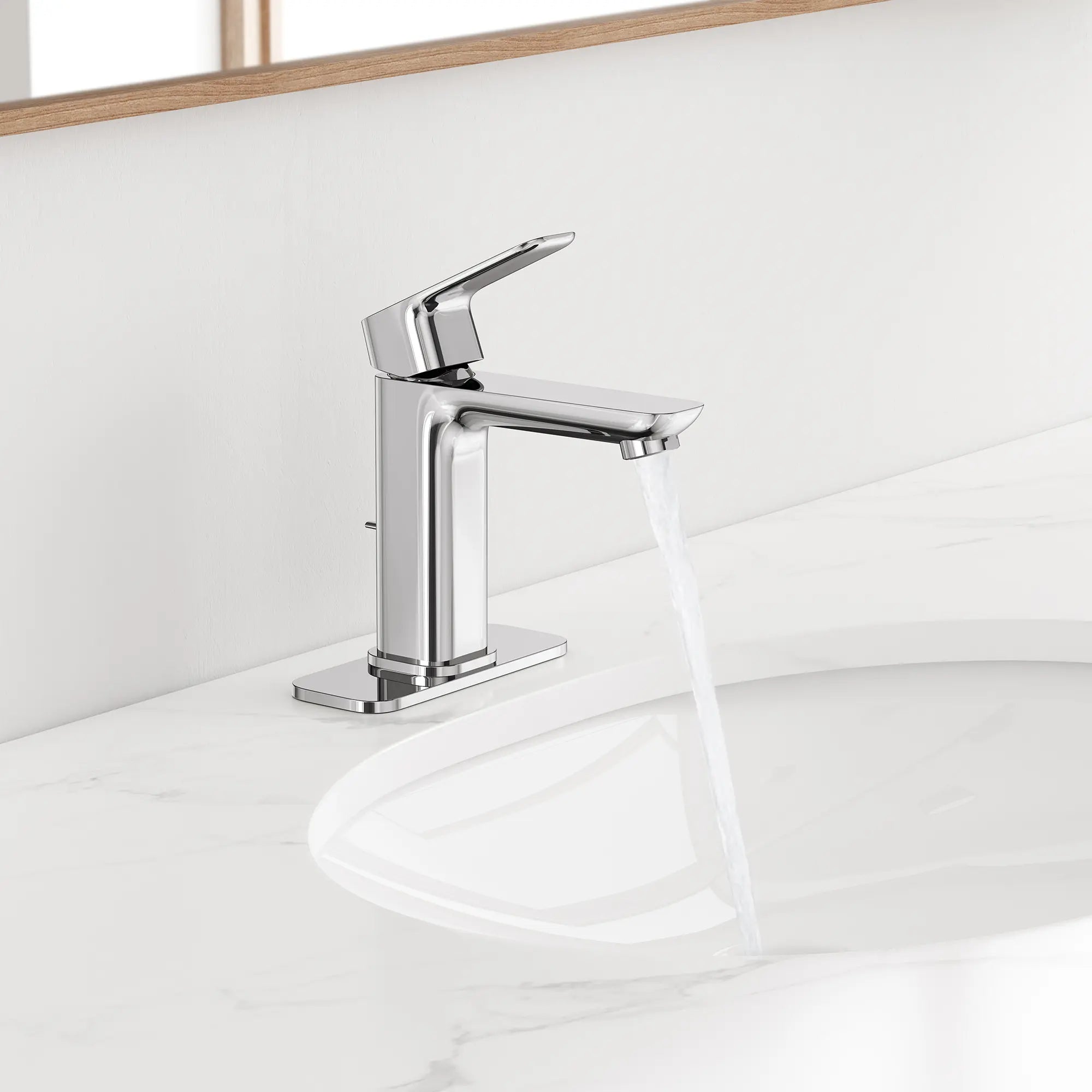 Cubeo Single Hole Single Handle M-Size Bathroom Faucet, 1.2 gpm (4.5L/min) // GROHE STARLIGHT CHROME // 270999_Cubeo_EnvironmentCloseUp_101920000_0001_MAY2025_0_CDNwebp.webp
