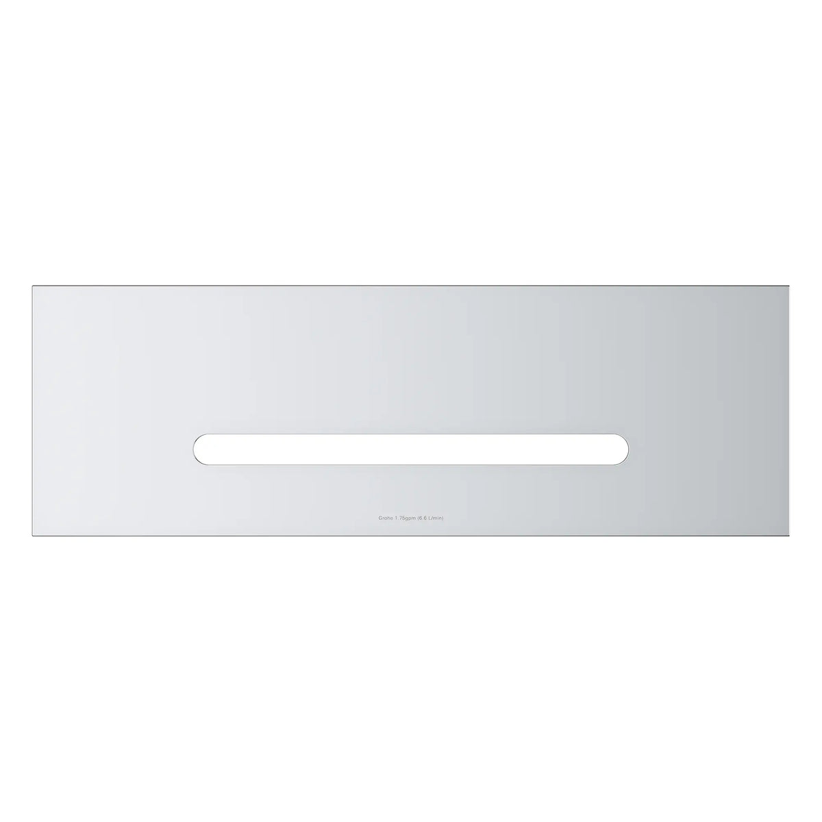 Rainshower Aqua Tiles Cascade Trim Plate 1.75 GPM (6.6 L/min) // GROHE STARLIGHT CHROME // 271459_Aqua_Tiles_SiloFront_1050930000_0003_October2025_0_CDNwebp.webp