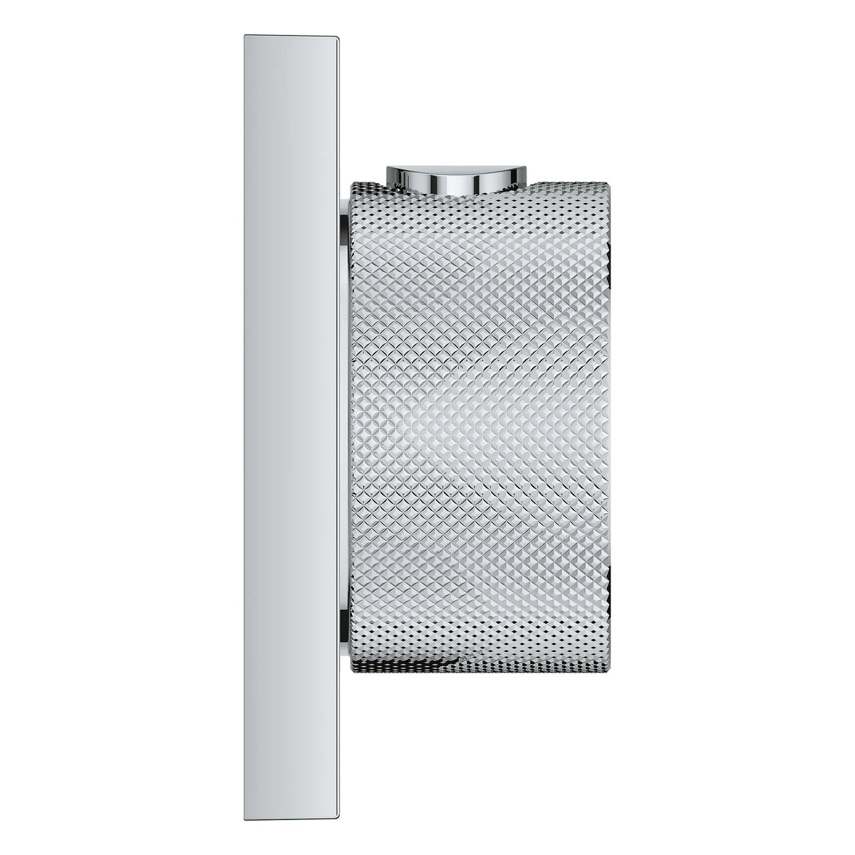 Grohtherm Aqua Tiles 5 Outlet Thermostatic Trim // GROHE STARLIGHT CHROME // 271477_Aqua_Tile_SiloSide_1071780000_0001_October2025_0_CDNwebp.webp