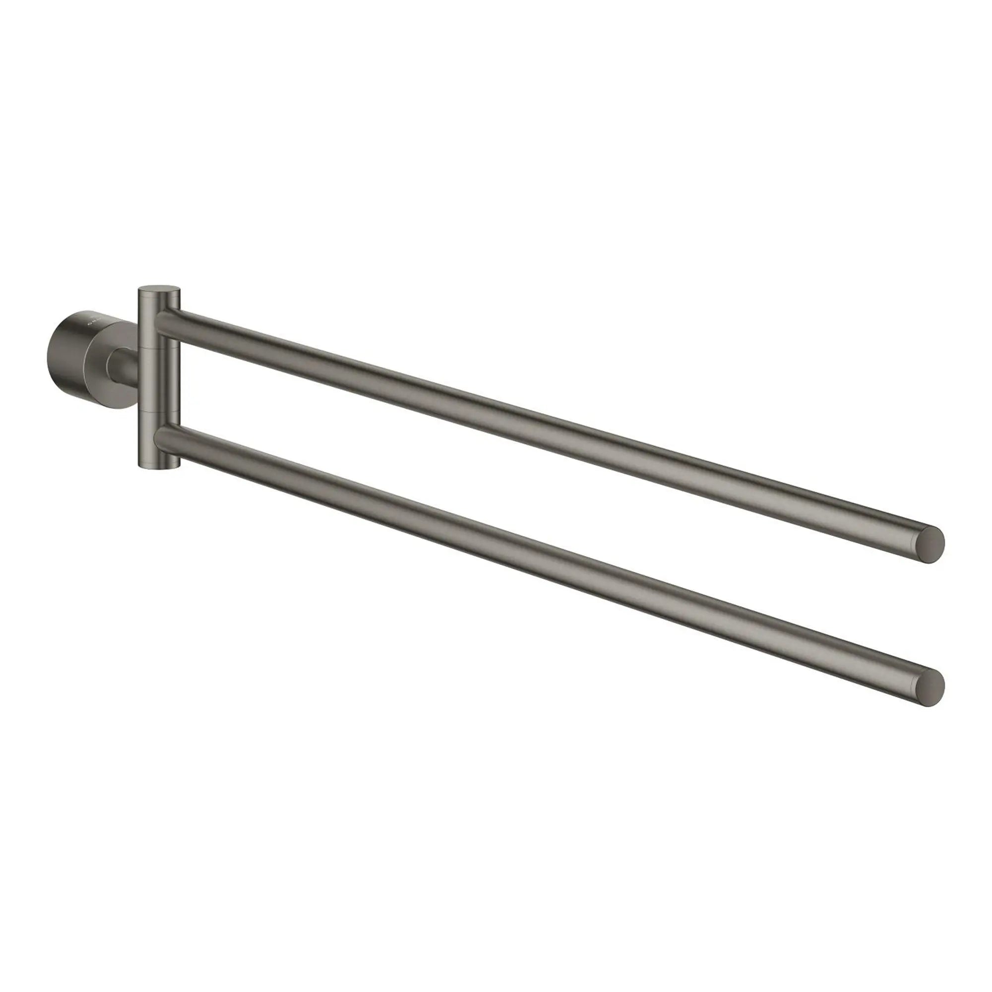 Atrio 18-1/2" Double Towel Rail // BRUSHED HARD GRAPHITE // 271546_40888AL0_1_CDNwebp.webp