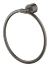 [40887AL0] Atrio 8" Towel Ring - Hard Graphite