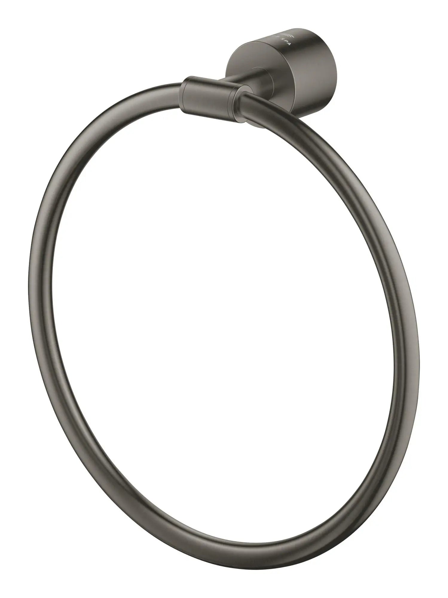 Atrio 8" Towel Ring // BRUSHED HARD GRAPHITE // 271954_ZZF_40887AL0_005_01_0_CDNwebp.webp