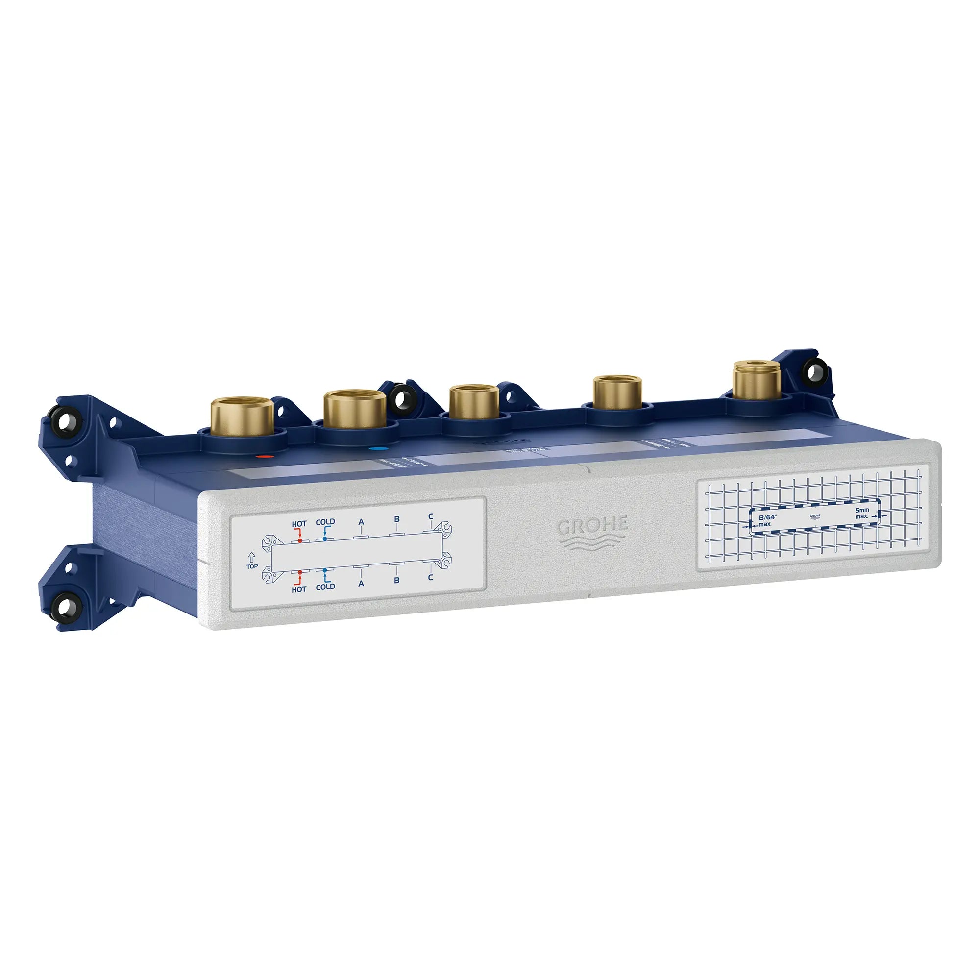 Grohtherm Aqua Tiles 3 Outlet Thermostatic Valve // NO FINISH // 272182_Aqua_Tile_SiloRight_1071790000_0001_0_CDNwebp.webp