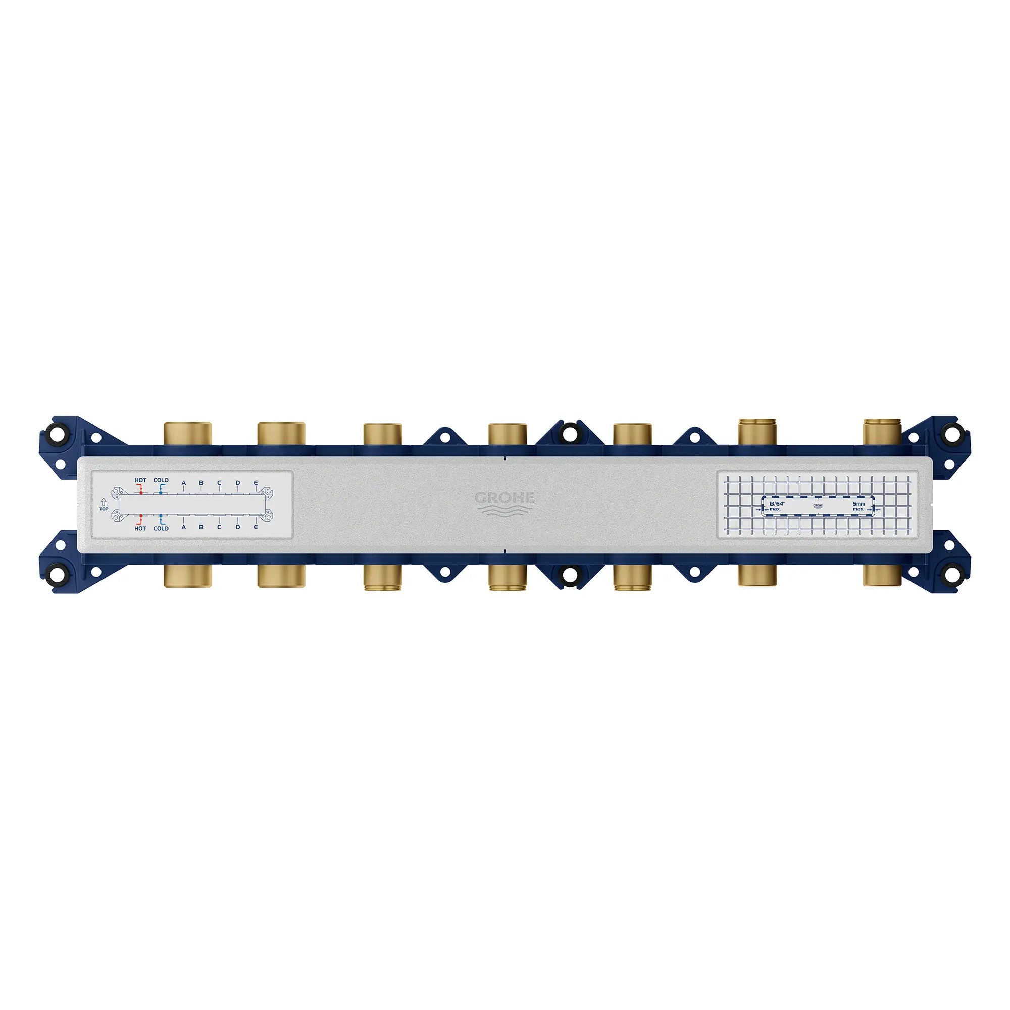 Grohtherm Aqua Tiles 5 Outlet Thermostatic Valve // NO FINISH // 272201_Aqua_Tile_SiloFront_1071820000_0001_0_CDNwebp.webp