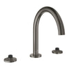 [25273AL0] Atrio 3-Hole 2-Handle Deck Mount Roman Tub Faucet without Handles - GROHE StarLight Chrome