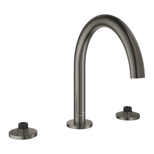 [25273AL0] Atrio 3-Hole 2-Handle Deck Mount Roman Tub Faucet without Handles - GROHE StarLight Chrome