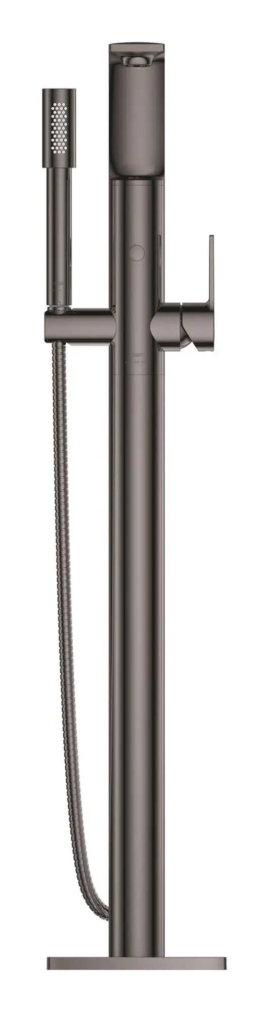 Allure Single-Handle Freestanding Tub Faucet with 1.75 GPM (6.6 L/min) Hand Shower // HARD GRAPHITE // 272930_ZZF_25222A01_004_01_0_CDNwebp.webp