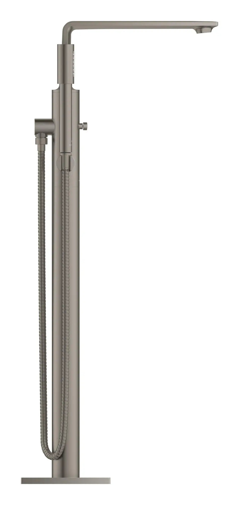 Allure Single-Handle Freestanding Tub Faucet with 1.75 GPM (6.6 L/min) Hand Shower // BRUSHED HARD GRAPHITE // 272932_Allure_SiloSide_25222AL1_0_CDNwebp.webp