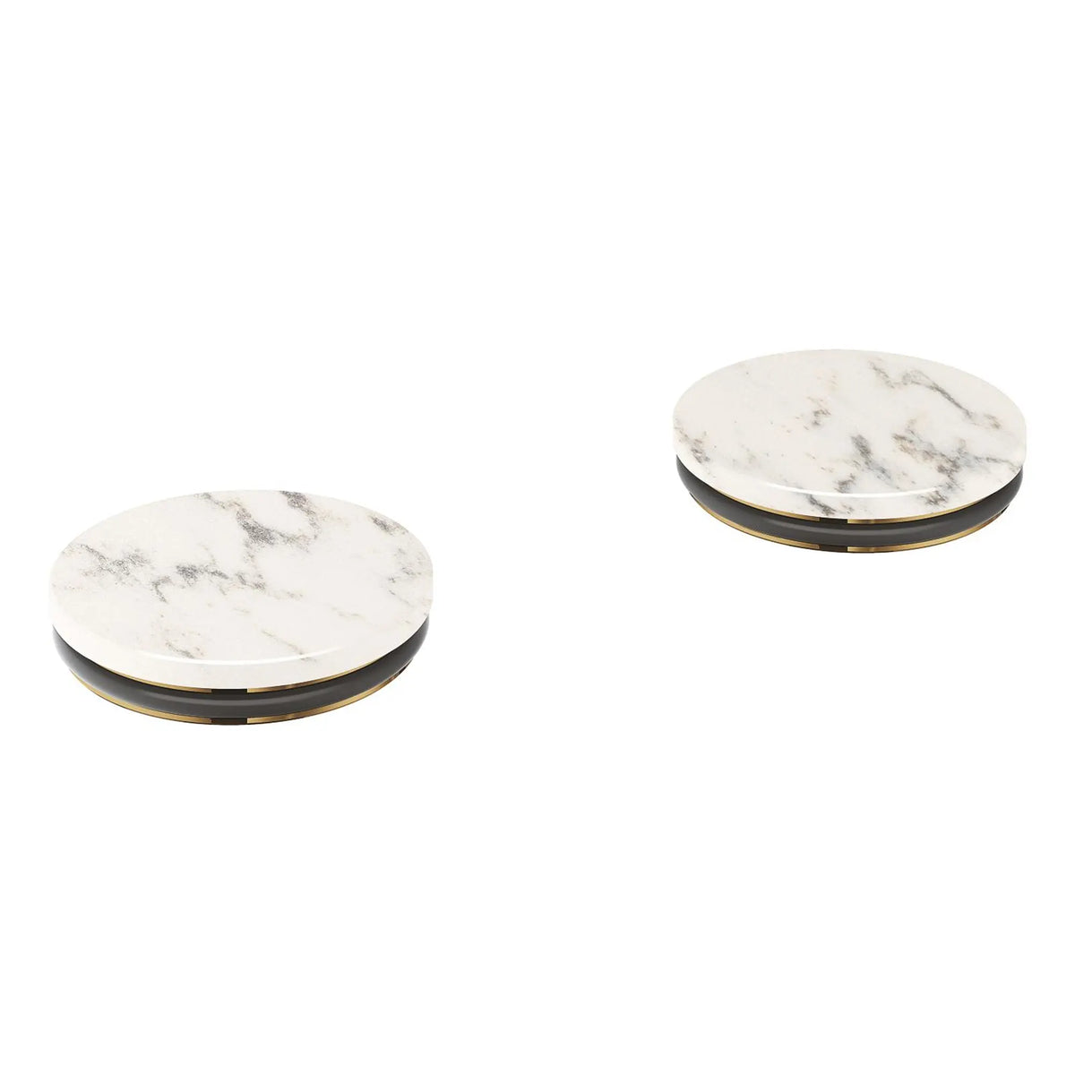 Atrio Private Collection White Attica Caesarstone Handle Inserts (Pair) // WHITE ATTICA CAESARSTONE // 273525_48460000_1_CDNwebp.webp