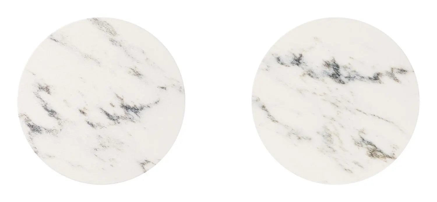 Atrio Private Collection White Attica Caesarstone Handle Inserts for Roman Tub Faucets (Pair) // WHITE ATTICA CAESARSTONE // 273608_ZZF_48462000_006_01_0_CDNwebp.webp