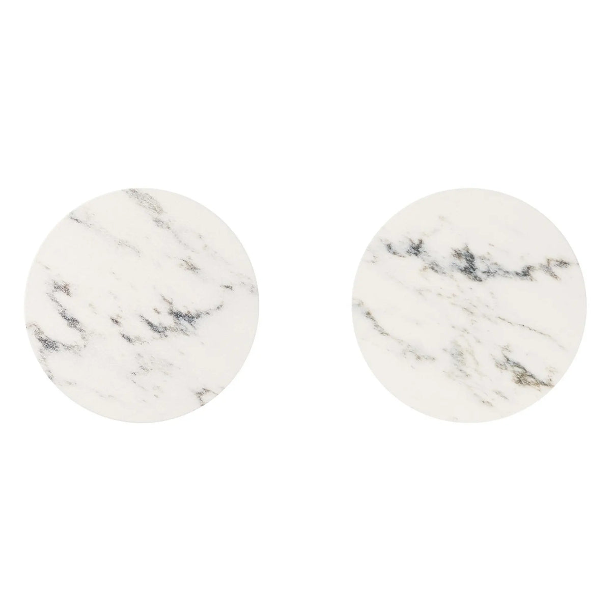 Atrio Private Collection White Attica Caesarstone Handle Inserts for Roman Tub Faucets (Pair) // GROHE STARLIGHT CHROME // 273608_ZZF_48462000_006_01_1_CDNwebp.webp