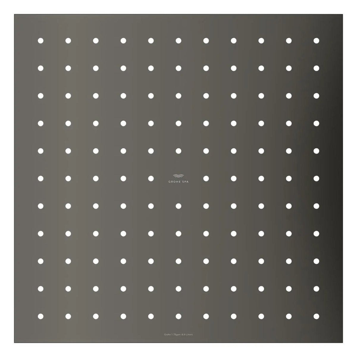 Rainshower Aqua Tiles Rainshower Trim Plate 1.75 GPM (6.6 L/min) // HARD GRAPHITE // 273778_ZZF_134922A000_004_01_0_CDNwebp.webp