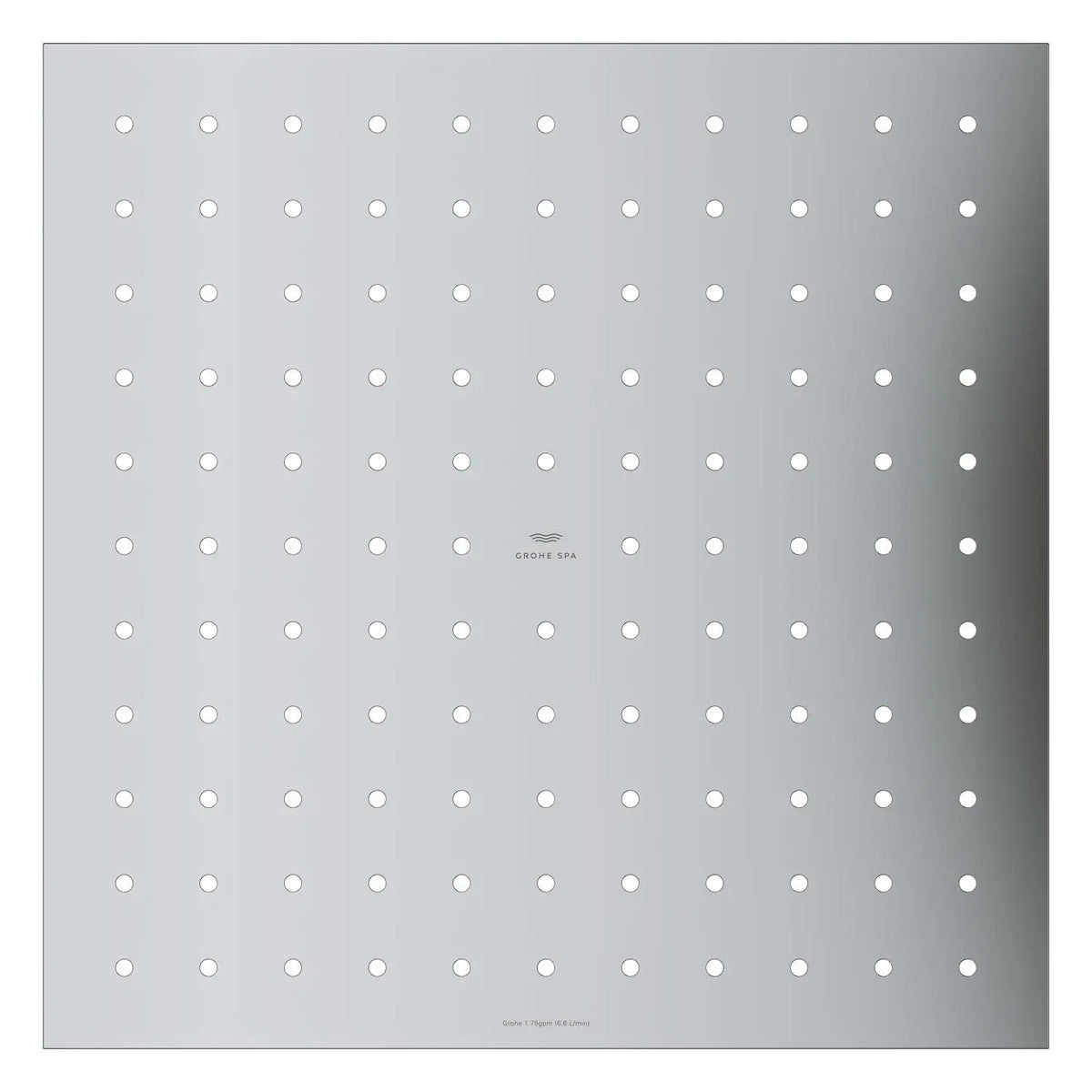 Rainshower Aqua Tiles Rainshower Trim Plate 1.75 GPM (6.6 L/min) // GROHE STARLIGHT CHROME // 273801_ZZF_1349220000_004_01_0_CDNwebp.webp