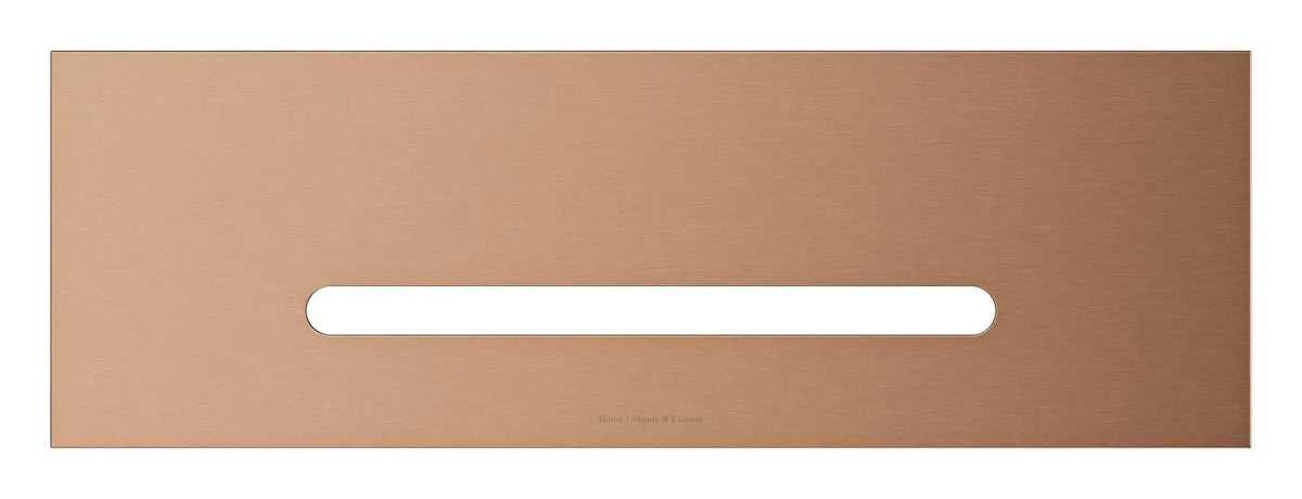 Rainshower Aqua Tiles Cascade Trim Plate 1.75 GPM (6.6 L/min) // BRUSHED WARM SUNSET // 273871_ZZF_105093DL00_004_01_0_CDNwebp.webp