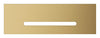 [105093GN00] Rainshower Aqua Tiles Cascade Trim Plate 1.75 GPM (6.6 L/min) - Brushed Cool Sunrise
