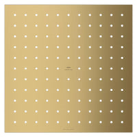 [134922GN00] Rainshower Aqua Tiles Rainshower Trim Plate 1.75 GPM (6.6 L/min) - Brushed Cool Sunrise