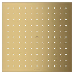 [134922GN00] Rainshower Aqua Tiles Rainshower Trim Plate 1.75 GPM (6.6 L/min) - Brushed Cool Sunrise