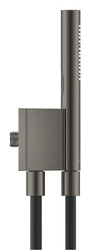 [105096AL00] Rainshower Aqua Dual Spray Stick Handshower w/Magnetic Holder 1.75 GPM (6.6 L/min) - Brushed Hard Graphite