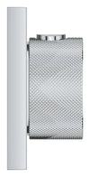 [1071760000] Grohtherm Aqua Tiles 3 Outlet Thermostatic Trim - Hard Graphite
