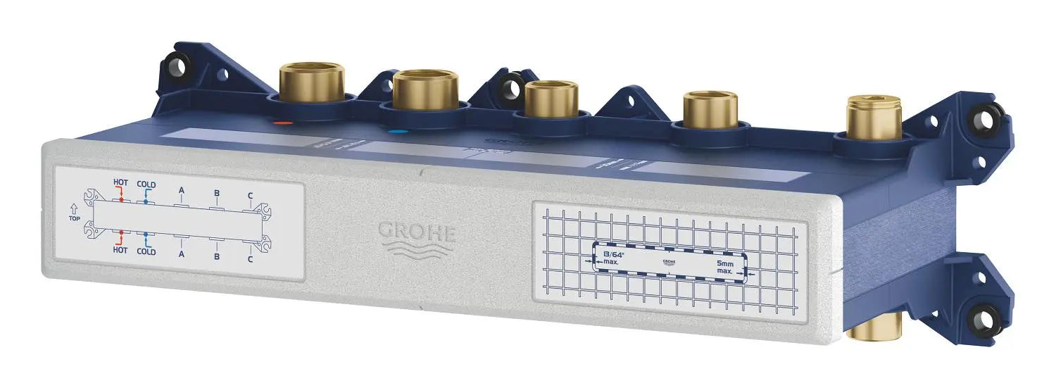 Grohtherm Aqua Tiles 3 Outlet Thermostatic Valve // NO FINISH // 274283_ZZF_1071790000_005_01_0_CDNwebp.webp