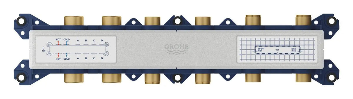 Grohtherm Aqua Tiles 4 Outlet Thermostatic Valve // NO FINISH // 274286_ZZF_1071810000_004_01_0_CDNwebp.webp