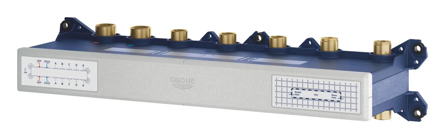 Grohtherm Aqua Tiles 5 Outlet Thermostatic Valve // NO FINISH // 274296_ZZF_1071820000_005_01_0_CDNwebp.webp