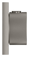 [107176AL00] Grohtherm Aqua Tiles 3 Outlet Thermostatic Trim - Hard Graphite