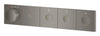 [107176AL00] Grohtherm Aqua Tiles 3 Outlet Thermostatic Trim - Hard Graphite