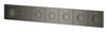[107178A000] Grohtherm Aqua Tiles 5 Outlet Thermostatic Trim - Brushed Nickel InfinityFinish