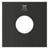 [1068892430] Grohtherm Aqua Tiles - Matte Black