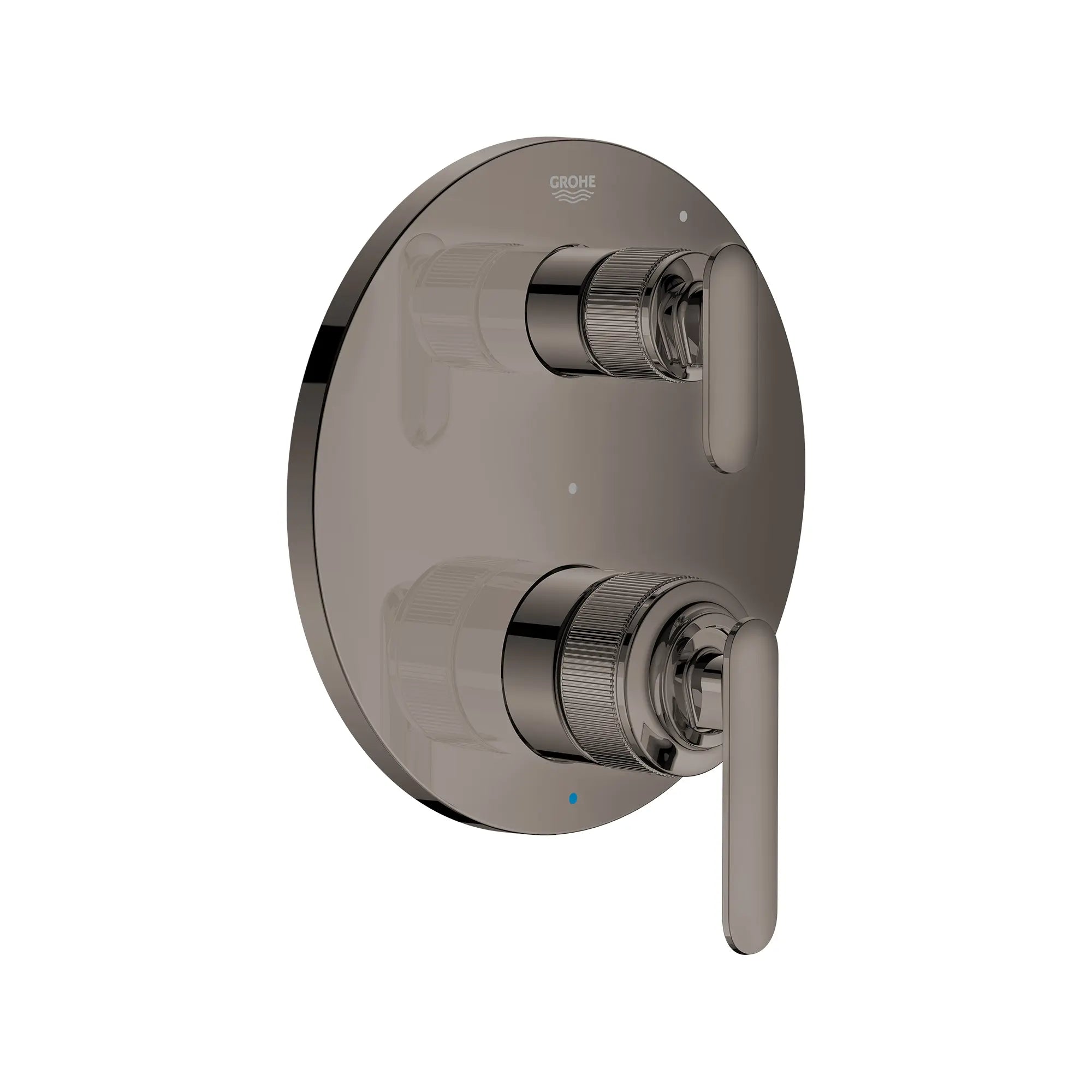 Listra 2-Handle Pressure Balance Valve Trim with 2-Way Diverter with Cartridge // HARD GRAPHITE // 275205_Listra_SiloRight_106177A000_0001_SEPTEMBER2024_0_CDNwebp.webp